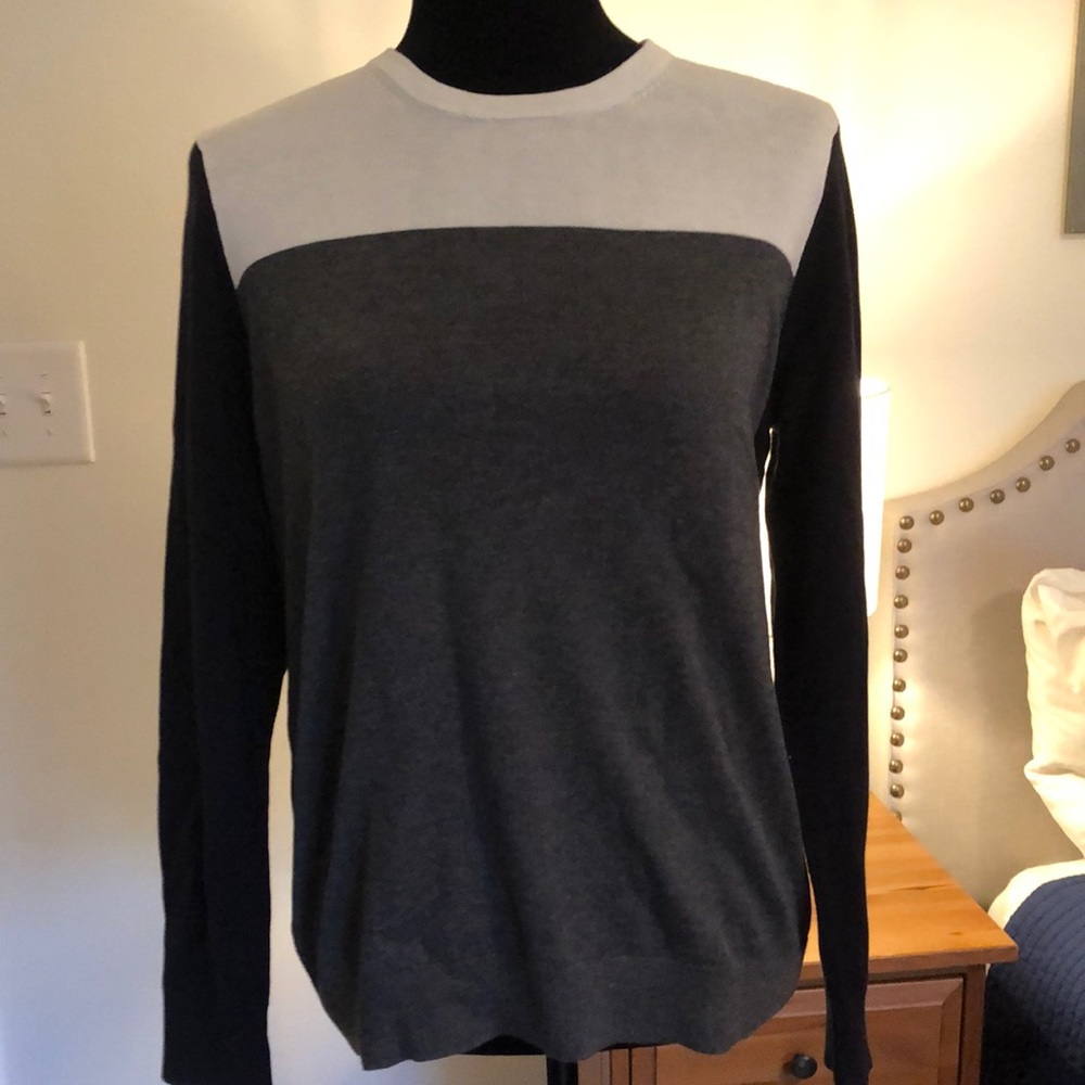 Ann Taylor color block sweater
